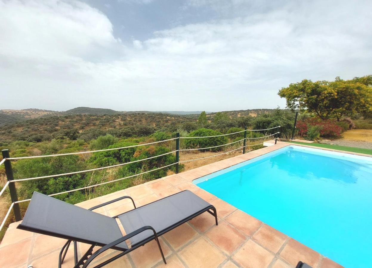 Casa Rural La Aulaga El Castillo de las Guardas Bagian luar foto