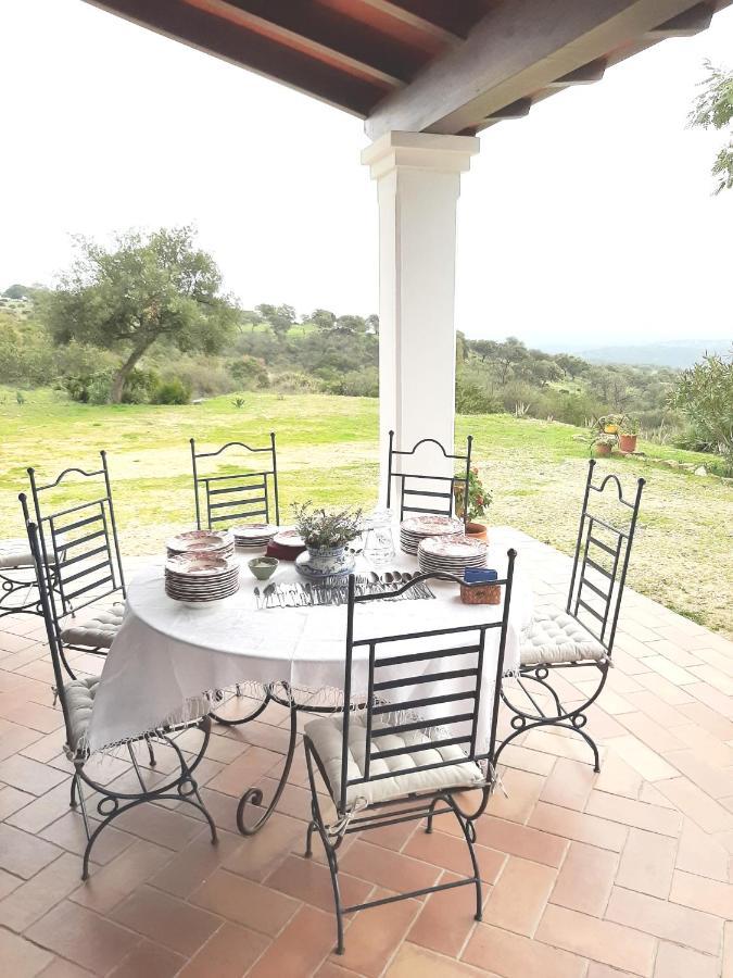 Casa Rural La Aulaga El Castillo de las Guardas Bagian luar foto